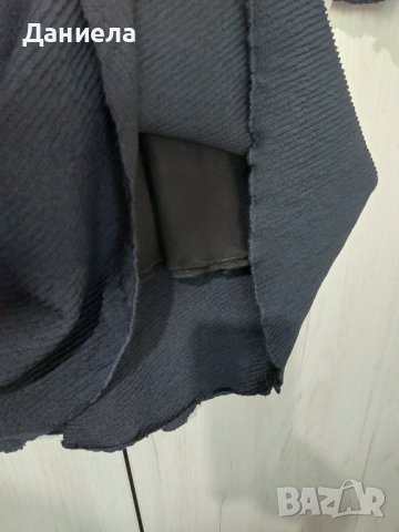 Тъмносиня рокля , снимка 2 - Рокли - 43497166