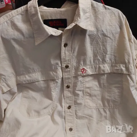 Fjallraven риза с къс ръкав размер ХХЛ, снимка 6 - Ризи - 49715468