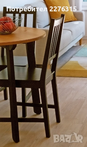 кръгла маса GAMLARED от Икеа, снимка 4 - Маси - 52336332