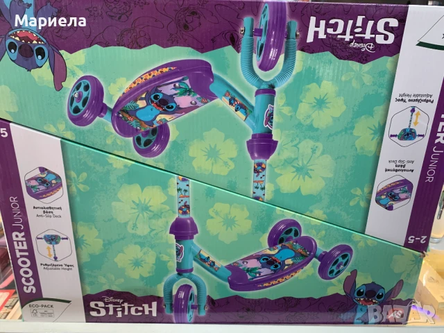 Детски Тротинетки / Lilo Stitch, снимка 3 - Скутери и тротинетки - 50724727