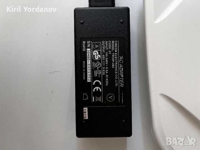 Cisco Air-SAP1692I-E-K9 Access Point + Power Adapter – употребяван, снимка 4 - Рутери - 51876168