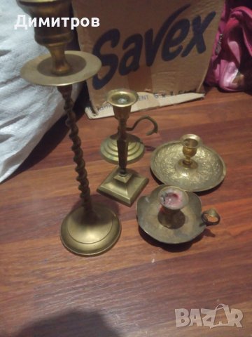 Бронзови свещници, снимка 5 - Други - 39109532