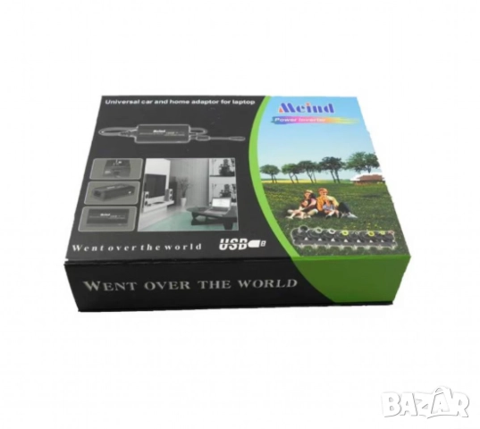 Универсален адаптер с множество сменяеми накрайници и USB порт, снимка 4 - Други стоки за дома - 52094083