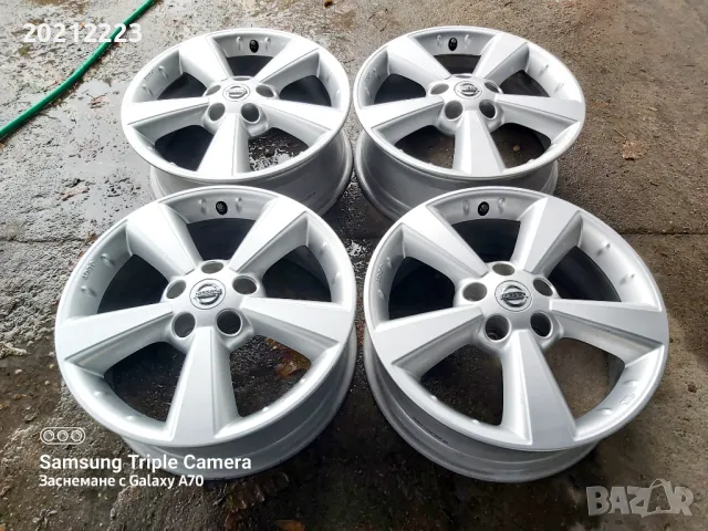 4 броя алуминиеви джанти за Nissan Qashqai 17, снимка 2 - Гуми и джанти - 47926639