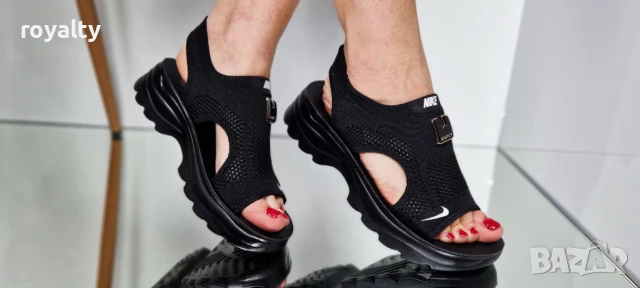 Nike черни дамски сандали , снимка 3 - Сандали - 51224932