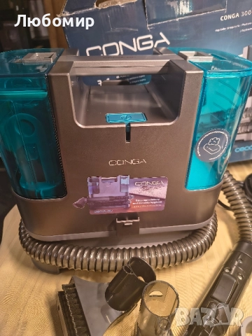 Прахосмукачка за тапицерия Cecotec с вода – Почистваща машина за тапицерия на автомобили , снимка 8 - Прахосмукачки - 51776164