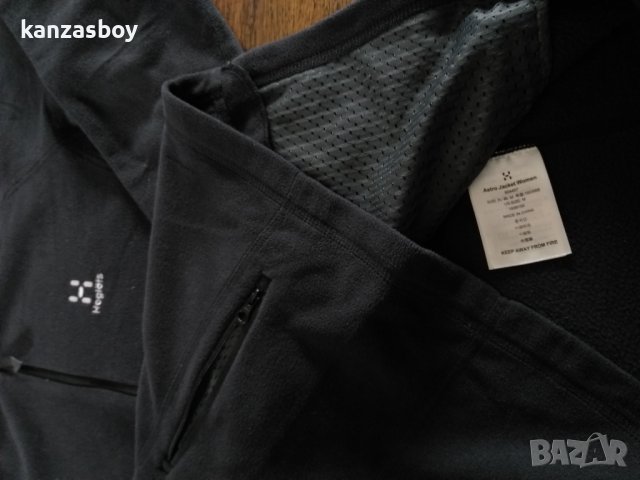 haglofs astro jacket women -  дамско поларено горнище КАТО НОВО, снимка 7 - Спортни екипи - 38287854