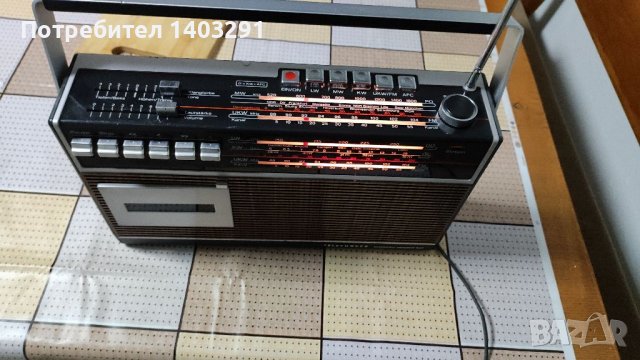 Telefunken bajazzo record 101, снимка 2 - Радиокасетофони, транзистори - 39897636
