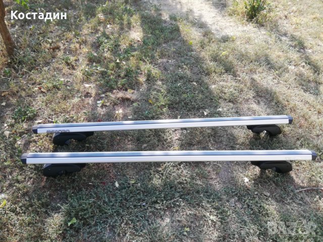 Алуминиев багажник - релси Menabo за комби, снимка 2 - Аксесоари и консумативи - 26439201