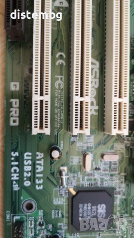 Дънна платка AsRock G PRO  с Процесор Celeron 1.7GHz, снимка 2 - Дънни платки - 37721162
