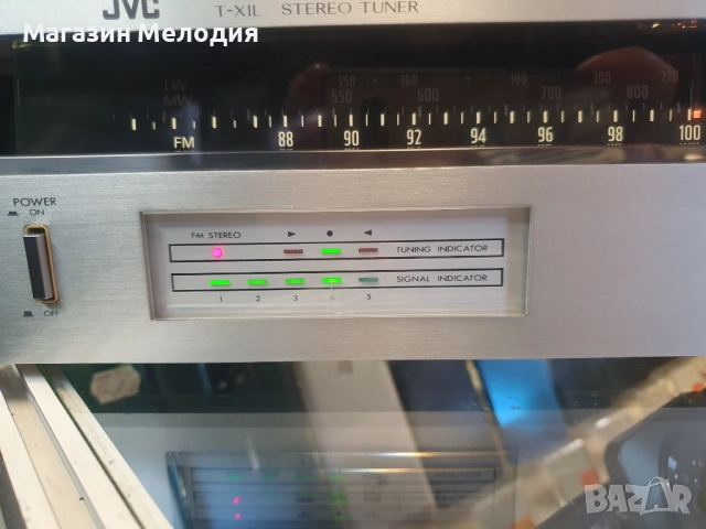 Тунер JVC T-X1L В отлично техническо и визуално състояние., снимка 7 - Декове - 51375773
