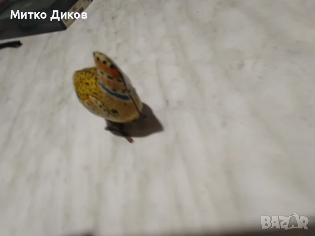 Стара руска СССР механична ламаринена играчка Made in USSR, снимка 4 - Колекции - 51106890