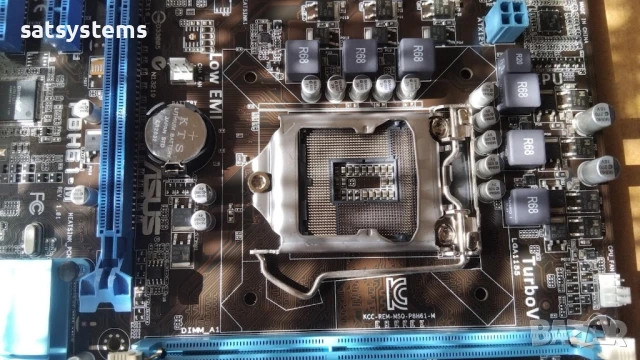 Дънна платка Asus P8H61-M Socket LGA1155, снимка 9 - Дънни платки - 50912380