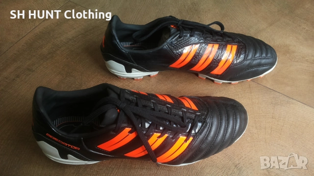Adidas PREDATOR Football Leather Boots Размер EUR 44 2/3 / UK 10 бутонки естествена кожа 290-14-S, снимка 2 - Футбол - 52654076
