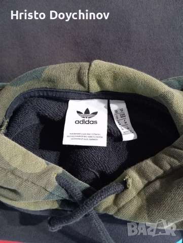 Adidas Originals суитшърт с качулка – камуфлажно лого, размер M, снимка 4 - Суичъри - 53155760