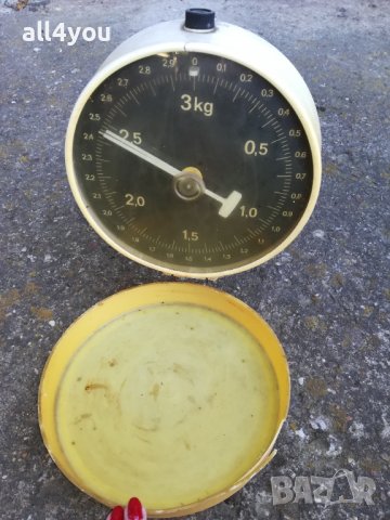 Ретро немски стенен кантар до 3кг., снимка 4 - Антикварни и старинни предмети - 36833885