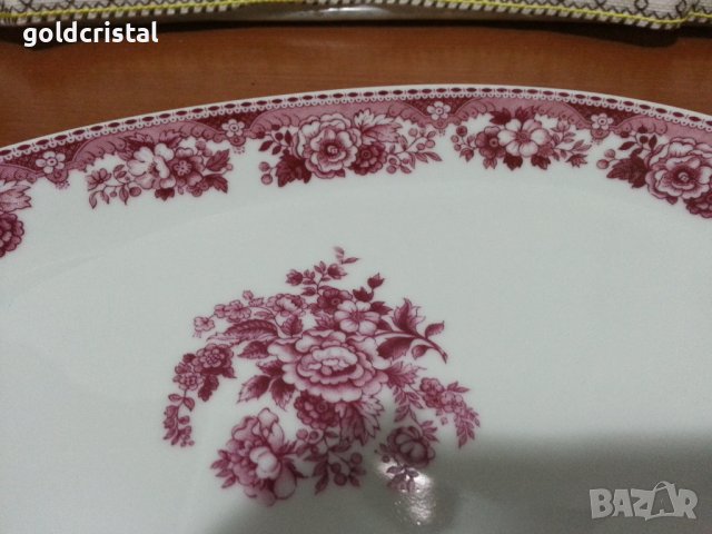 Немски порцелан плато , снимка 5 - Антикварни и старинни предмети - 43245935