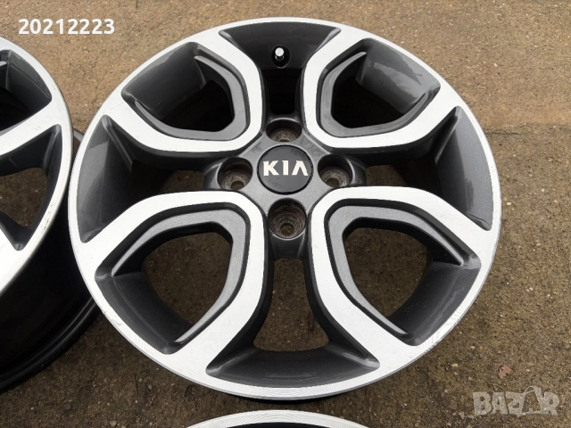 4 броя алуминиеви джанти за Kia Picanto III, 15, снимка 9 - Гуми и джанти - 52707366