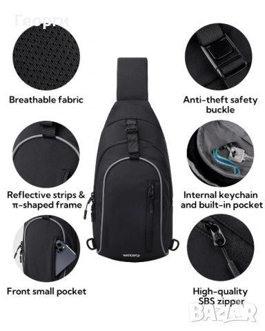 Чанта през рамо, снимка 3 - Чанти - 53180903