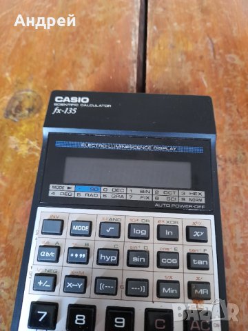 Стар калкулатор Casio FX-135, снимка 2 - Други ценни предмети - 43340501
