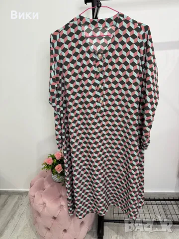 Рокля в размер L, снимка 12 - Рокли - 48587465