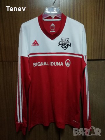 Adidas оригинална мачова футболна тениска фланелка дълъг ръкав 