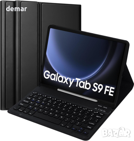 Калъф с клавиатура за Samsung Galaxy Tab S9 FE 10.9" 2023 г., снимка 1 - Таблети - 44877486