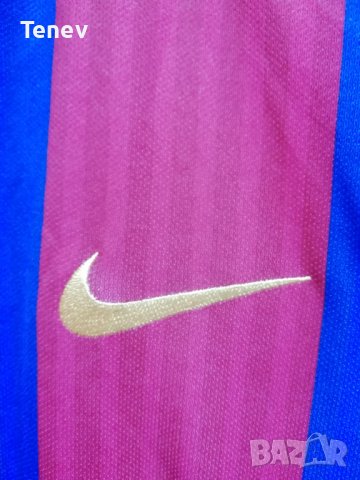 Barcelona Lionel Messi Nike оригинална тениска фланелка Барселона Меси размер L , снимка 13 - Тениски - 43430202