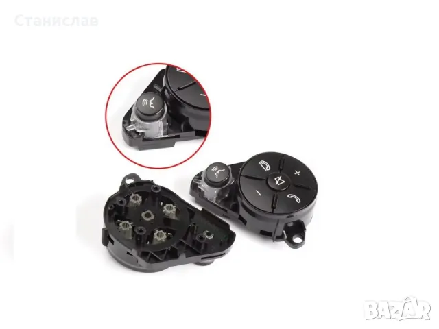 Mercedes C-Class W204 Pre-Face Капачета за волан с основа, снимка 3 - Части - 50218161