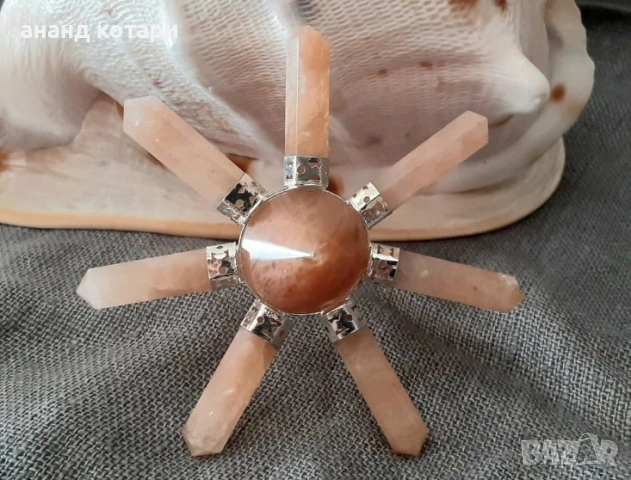 Седемлъчев енергиен генератор- за бижута от естествени камъни, снимка 2 - Други ценни предмети - 38212208