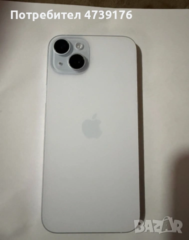 Iphone 15 blue 128gb 2години гаранция 