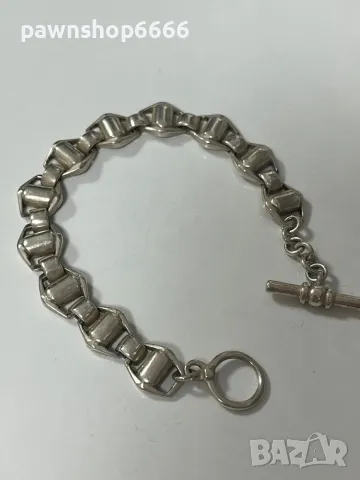 Сребърна гривна 925 от Birmingham, снимка 3 - Гривни - 48584325