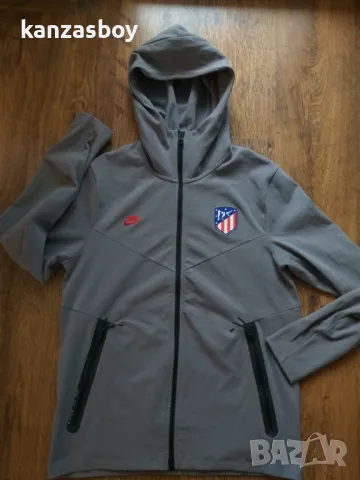 Nike ATM M NSW TCH PCK HOODIE - мъжко футболно горнище КАТО НОВО М, снимка 8 - Спортни дрехи, екипи - 48708171