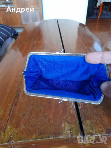 Старо мънистено портмоне #9, снимка 5 - Други ценни предмети - 49225068