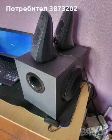 Logitech Z625, снимка 3 - Аудиосистеми - 52540218