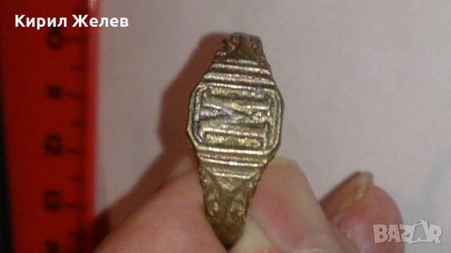Старинен пръстен сачан над стогодишен -59551, снимка 3 - Други ценни предмети - 28868768