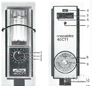 Metz 40CT1 * светкавица, снимка 2 - Светкавици, студийно осветление - 27848412