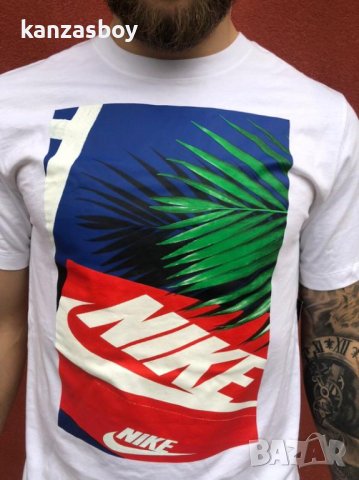 nike air box logo - страхотна мъжка тениска 2ХЛ