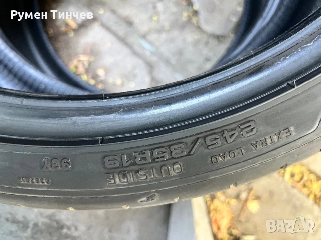 2бр летни гуми 245-35-19, снимка 4 - Гуми и джанти - 51438762