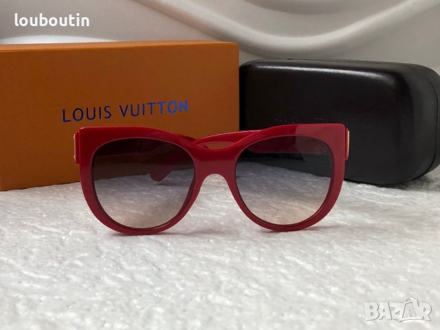 Louis Vuitton 2023 висок клас дамски слънчеви очила котка, снимка 5 - Слънчеви и диоптрични очила - 38999336