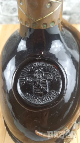 Стъклена бъклица с обков, снимка 4 - Други - 51013133