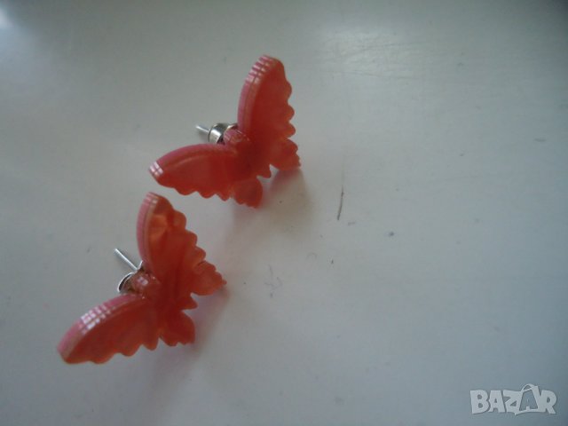 розови обеци