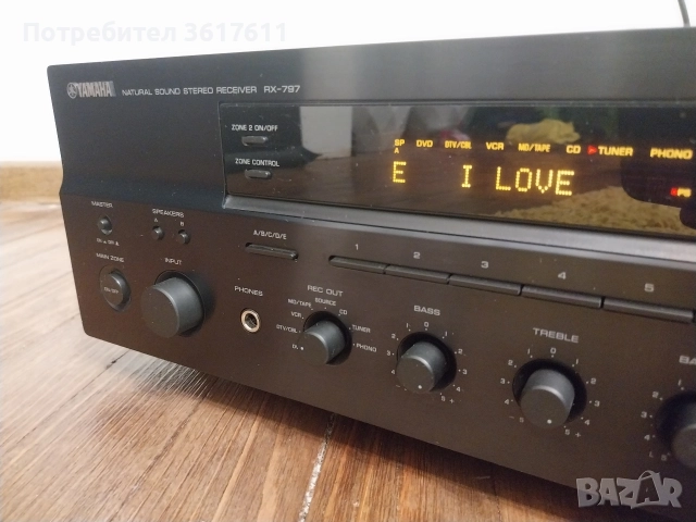 Усилвател - ресивър YAMAHA, снимка 12 - Ресийвъри, усилватели, смесителни пултове - 52585275