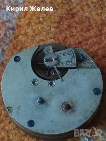 CENTRE SECONDS CHRONOGRAPH SPECIALLY EXAMINED SWISS MADE МЕХАНИЗЪМ от СТАР ДЖОБЕН ЧАСОВНИК 22911, снимка 17 - Антикварни и старинни предмети - 48579054