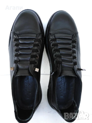 Уникални мъжки обувки № 44 естествена кожа нови, снимка 2 - Ежедневни обувки - 51260247
