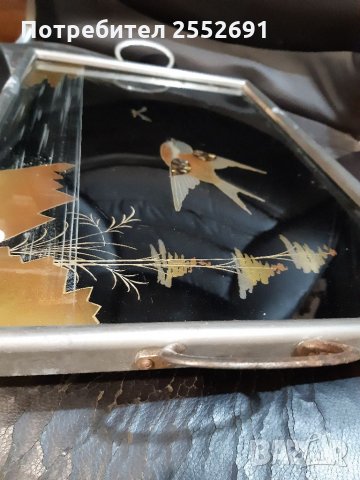 Поднос, снимка 5 - Антикварни и старинни предмети - 32981273