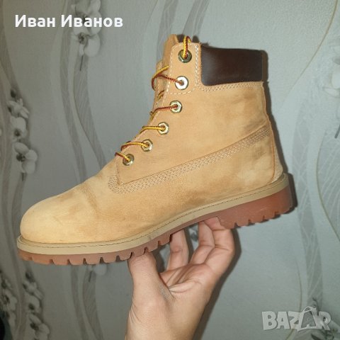 Боти Timberland Icon 6-inch Premium Junior 12909 номер 38,5-39, снимка 10 - Детски боти и ботуши - 43172318