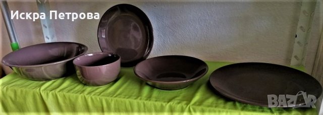   Керамика различни цветове Румъния, снимка 6 - Сервизи - 38138890