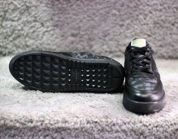 🥇 Valentino мъжки маратонки – Размер 40 – Черно & камуфлаж, снимка 4 - Маратонки - 51241899