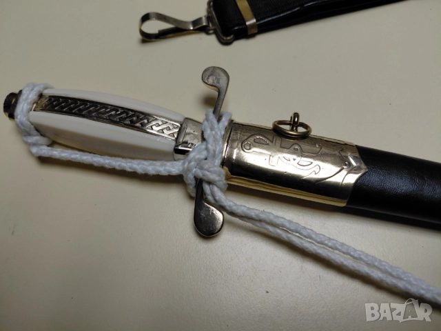 Кортик на Военноморския флот 10 обр.1951г., снимка 11 - Колекции - 52430277